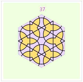 Arc line hexagon 1