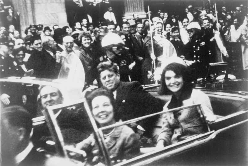 John f. kennedy motorcade  dallas crop