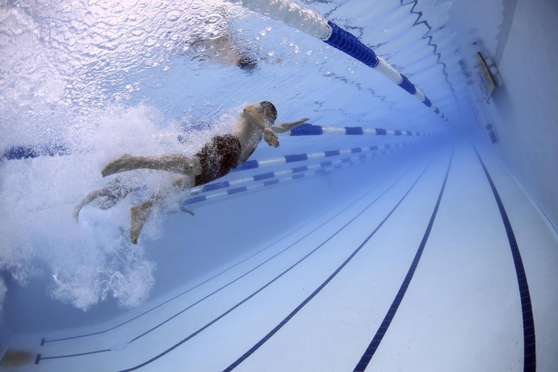 Man in the Swimming Pool