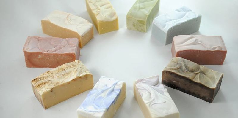 Goat milk soaps