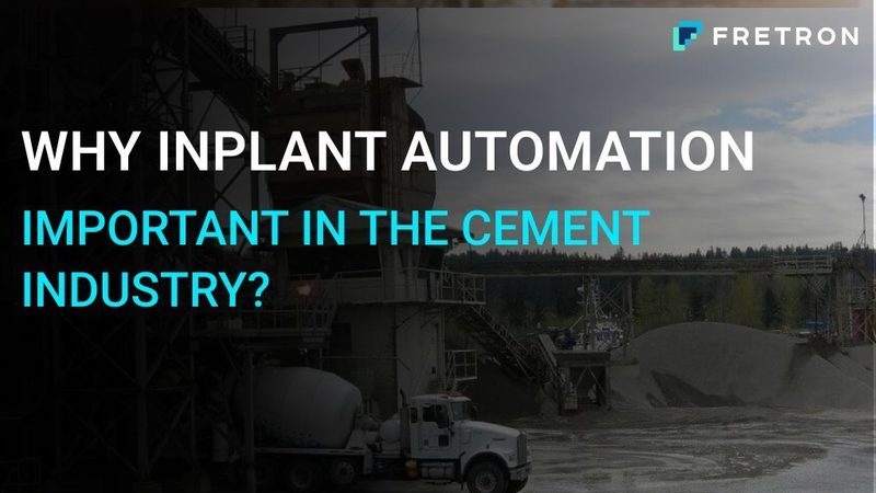 Why in plant automation important in the cement industry