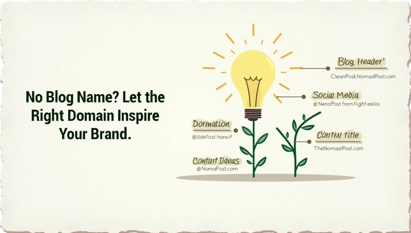 Find your blog name let domains inspire your brand identity