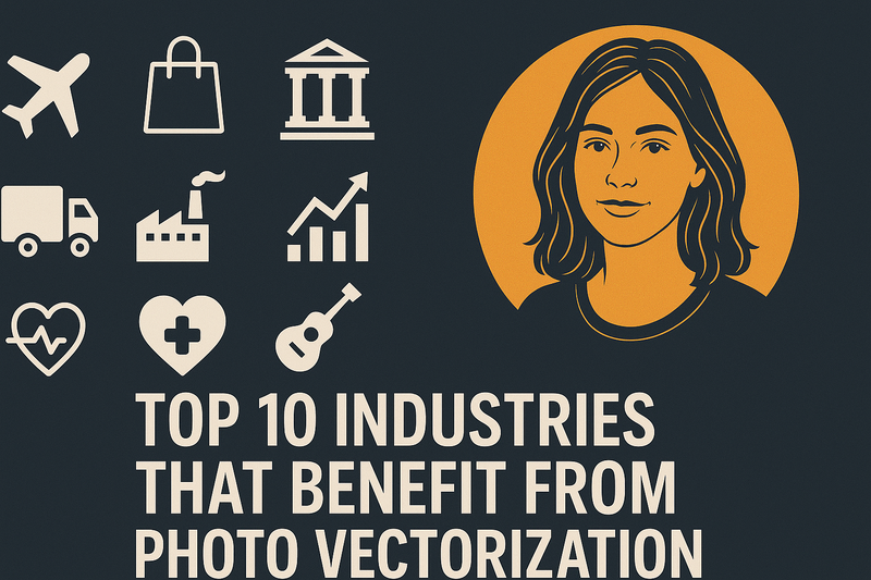 Top 10 industries that benefit from photo vectorization