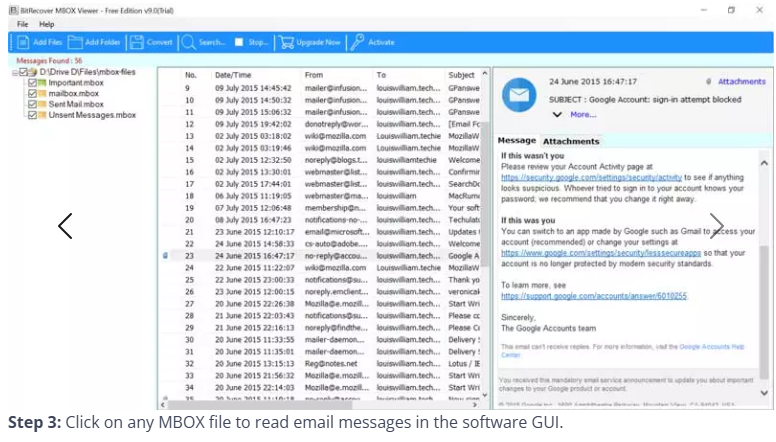 offline mbox viewer tool