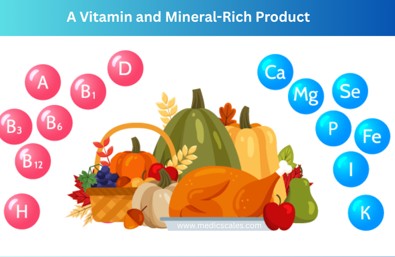 A vitamin and mineral rich product
