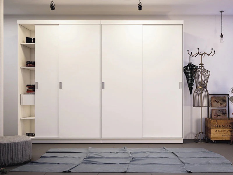 White wardrobe