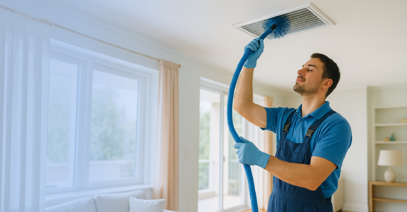 Pure air duct cleaning