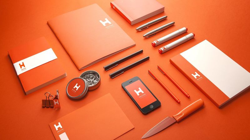 Things used in developing brand identity