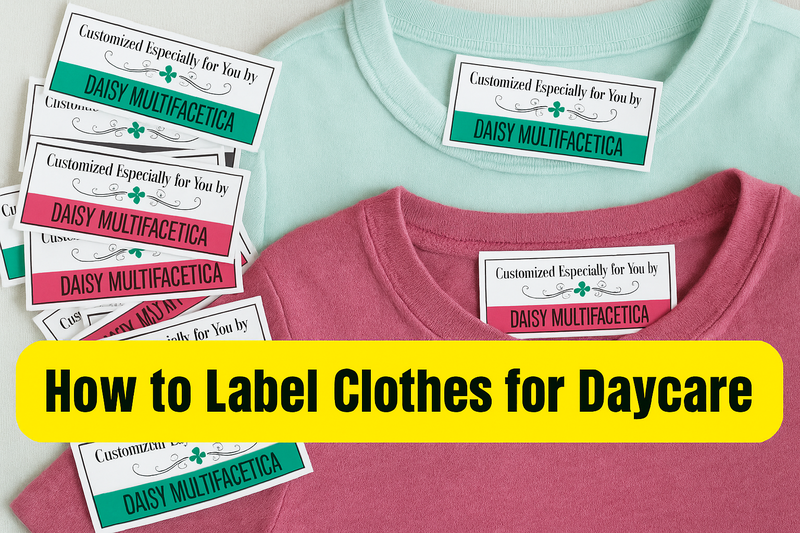 How to label clothes for daycare  without losing your mind 