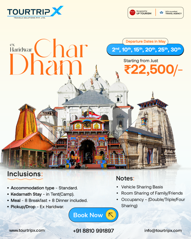 Chardham Yatra Package From Haridwar