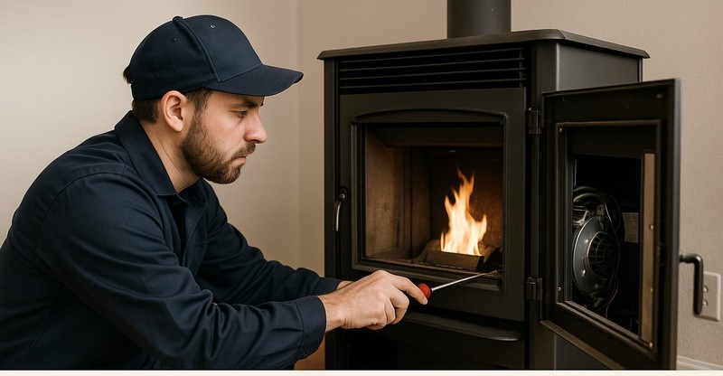 Pellet stove repair bf 7