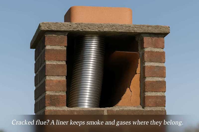 Chimney liner acs 9