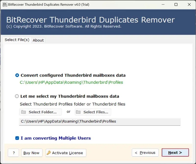 Delete duplicate emails thunderbird