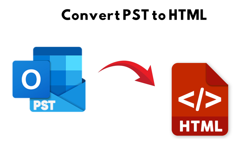 Convert pst to html
