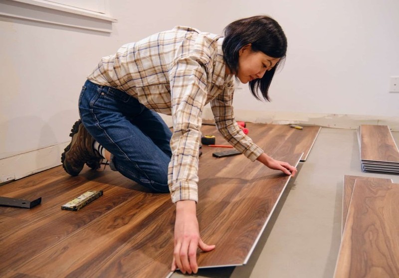 Pose parquet flottant Châteauroux