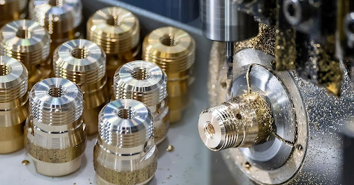 Brass turned parts